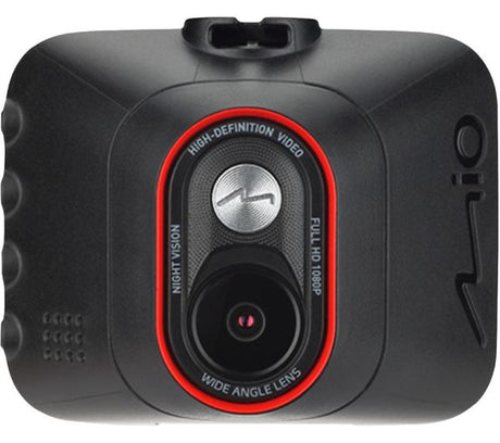 Mio MiVue C312 Full HD Dash Cam 1080P 130 Degree Wide Angle G-Sensor - Black
