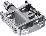 Shimano Bike Parts PD-M324 SPD One-Sided Mechanism MTB Pedals - Silver