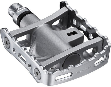 Shimano Bike Parts PD-M324 SPD One-Sided Mechanism MTB Pedals - Silver