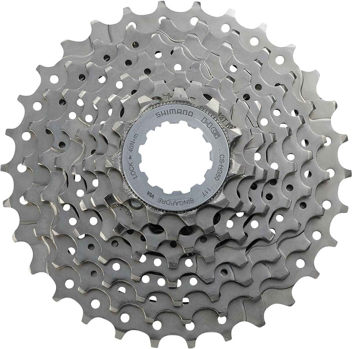 Shimano CS-HG50 8-Speed Cassette 11-30T - Silver