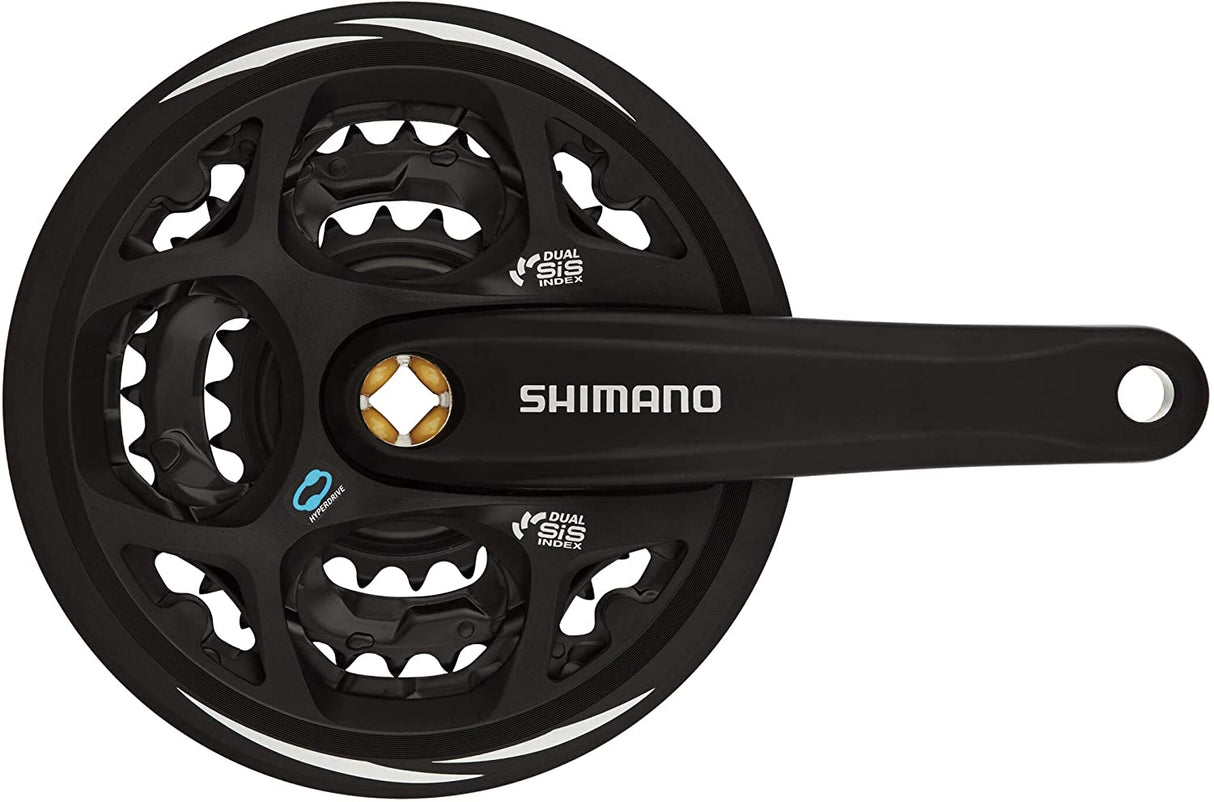 Shimano FC-M311 Altus Square Taper Chainset 175mm 42/32/22T - Black