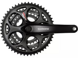 Shimano Tourney FC-A073 7/8 Speed Triple Chainset 50/39/30T 170mm - Black