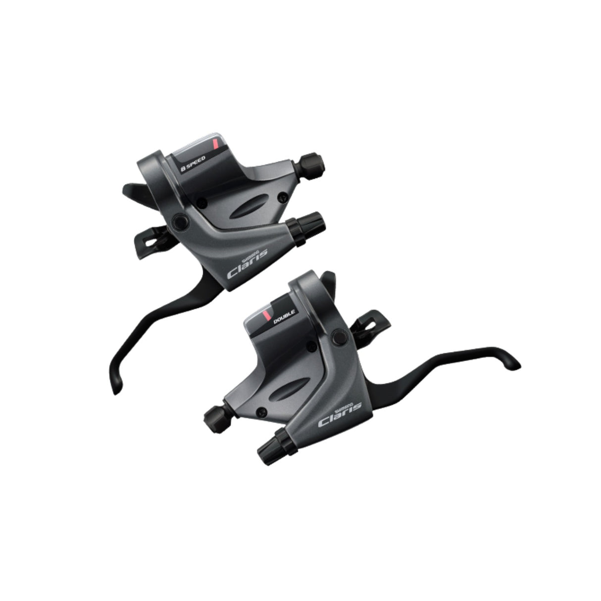 Shimano Claris ST-RS200-L/RS200-R  2 x 8s Shift/Brake Lever Set - Black
