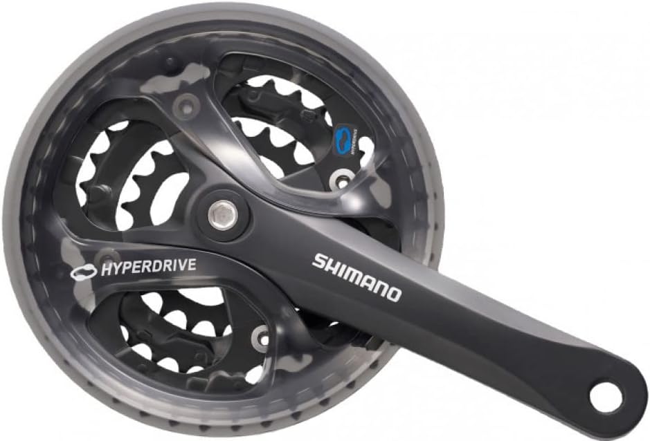 Shimano FC-M361 Chainset Square Taper 7/8 Speed 42 / 32 / 22T 175mm - Black