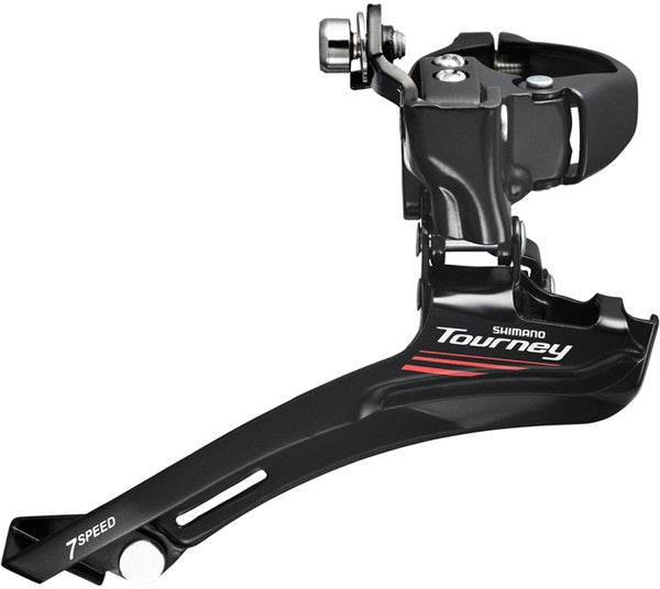 Shimano FD-A073 7-Speed 28.6 / 31.8 / 34.9mm Front Derailleur - Black