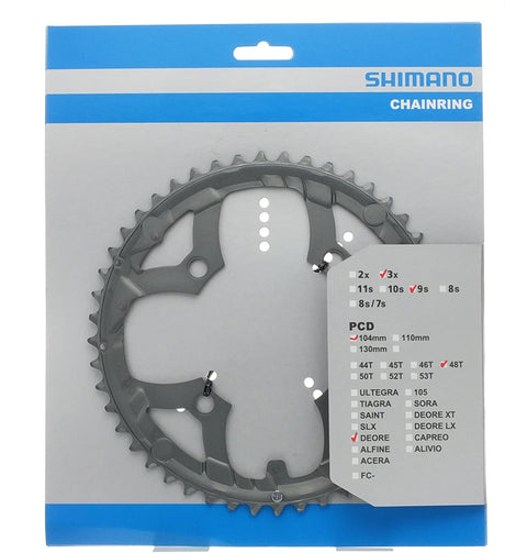 Shimano FC-M590 Chainring 36T 9 Speed - Black