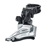 Deore FD-M6025-H 2x10 Front Derailleur High Clamp Down Swing Dual Pull Black
