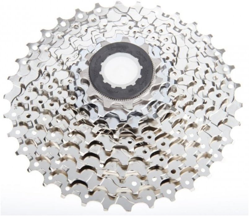 Shimano CS-HG400 Alivio 9-Speed Cassette - 11-28T - Road Bike Cycle Silver