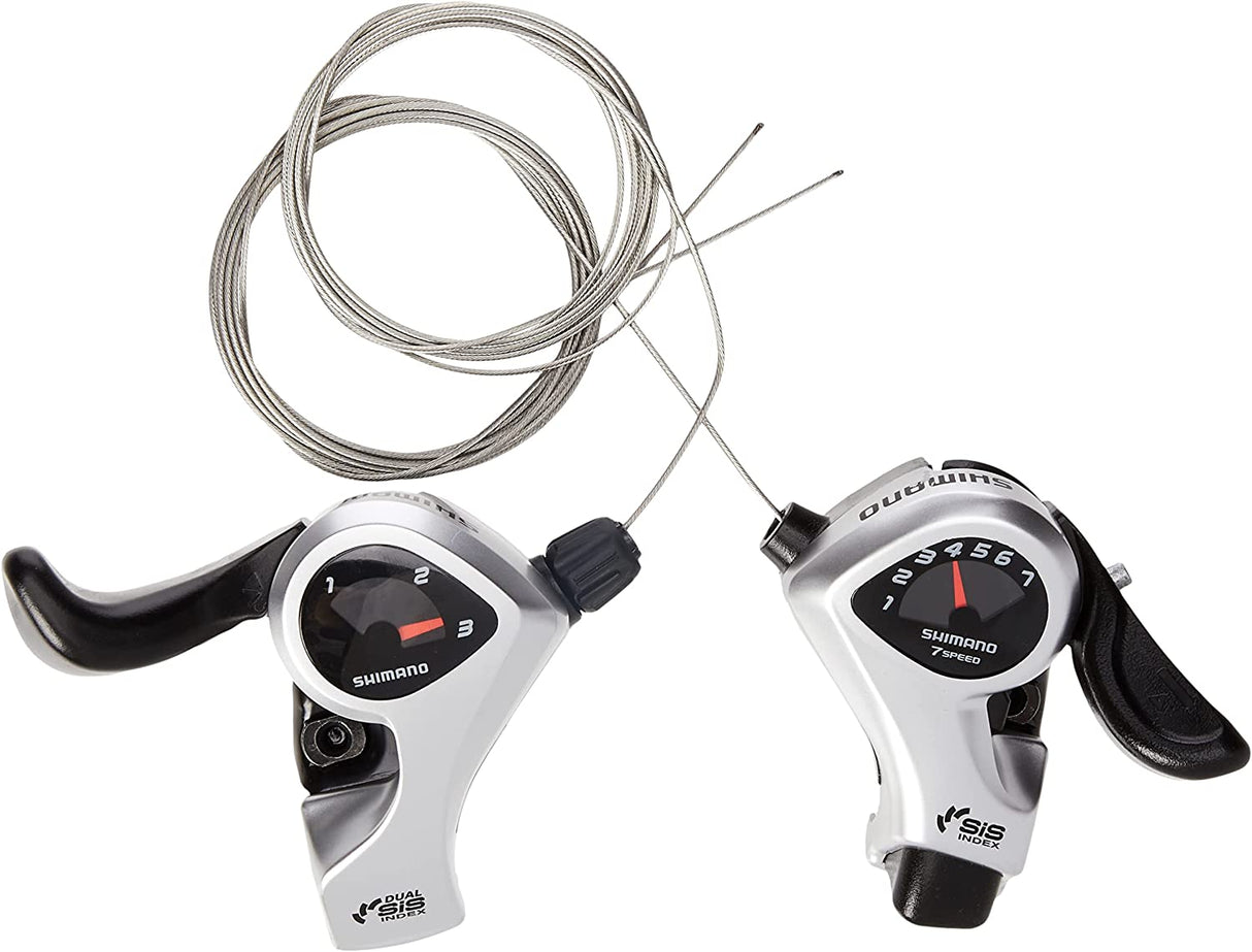 Shimano SL-TX50 3x6 Speed Thumb Shifter Lever SIS Index - Silver