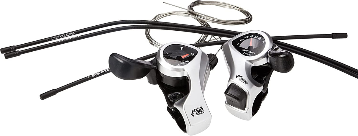 Shimano SL-TX50 3x6 Speed Thumb Shifter Lever SIS Index - Silver