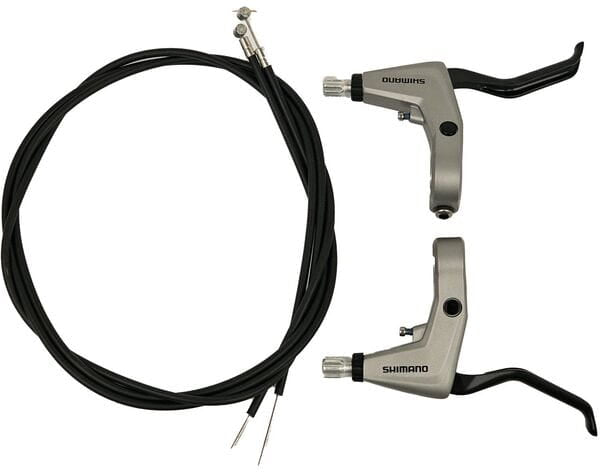 Shimano BL-T4000 Alivio 2-Finger V-Brake Brake Lever Set for Bikes Silver