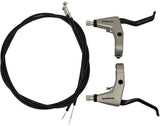 Shimano BL-T4000 Alivio 2-Finger V-Brake Brake Lever Set for Bikes Silver