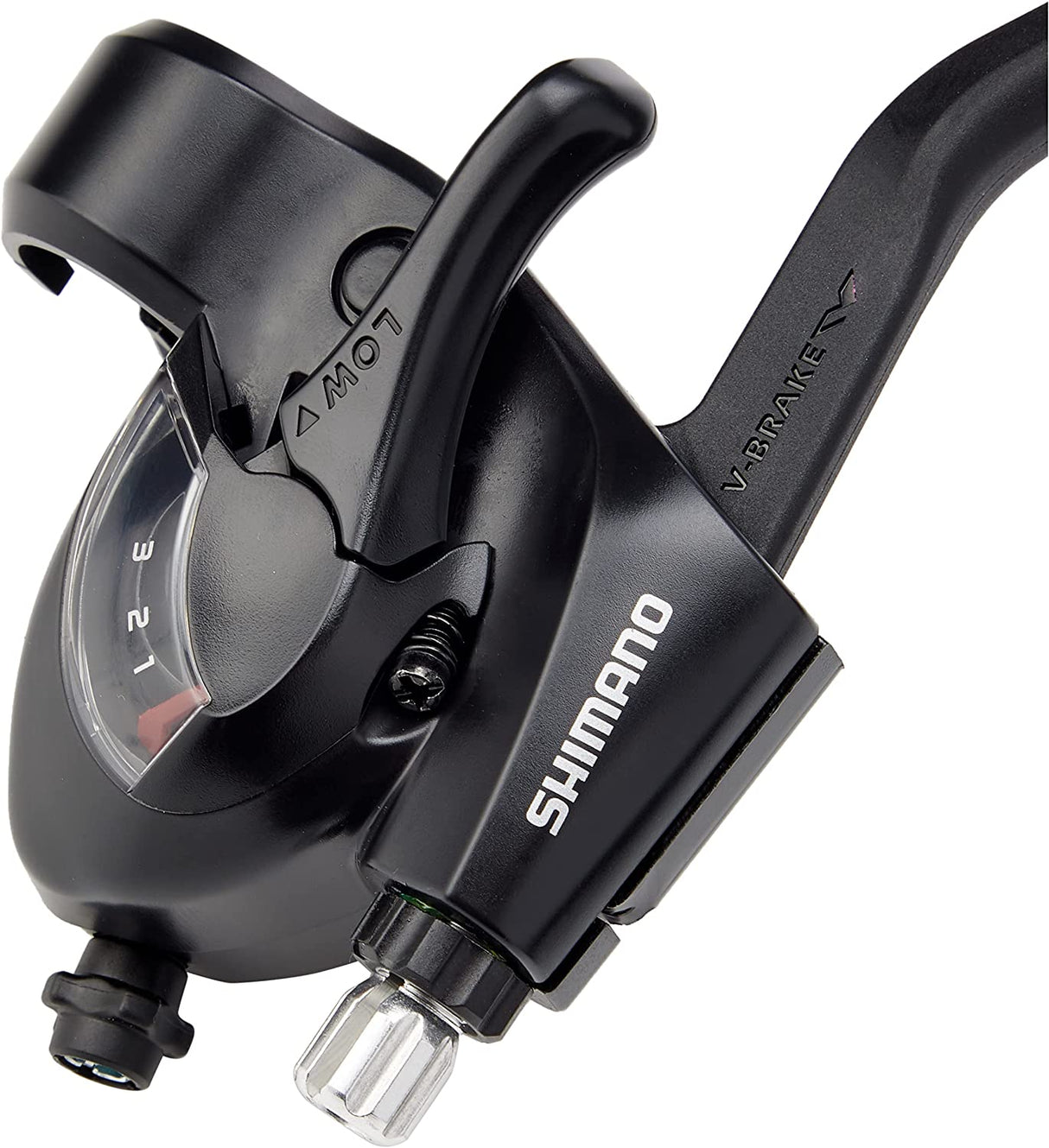 Shimano ST-EF41 EZ Fire Plus STI Set for V-Brakes 3x7-Speed Lever - Black