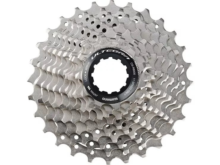 Shimano R8000 Ultegra Road Bike Cassette 11 speed 11-25T - Silver