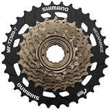 Shimano MF-TZ500 7-Speed Multiple Freewheel 14-34 Tooth - Black