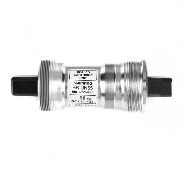 Shimano BB-UN55 Cartridge Bottom Bracket 73mm - 118mm - Silver