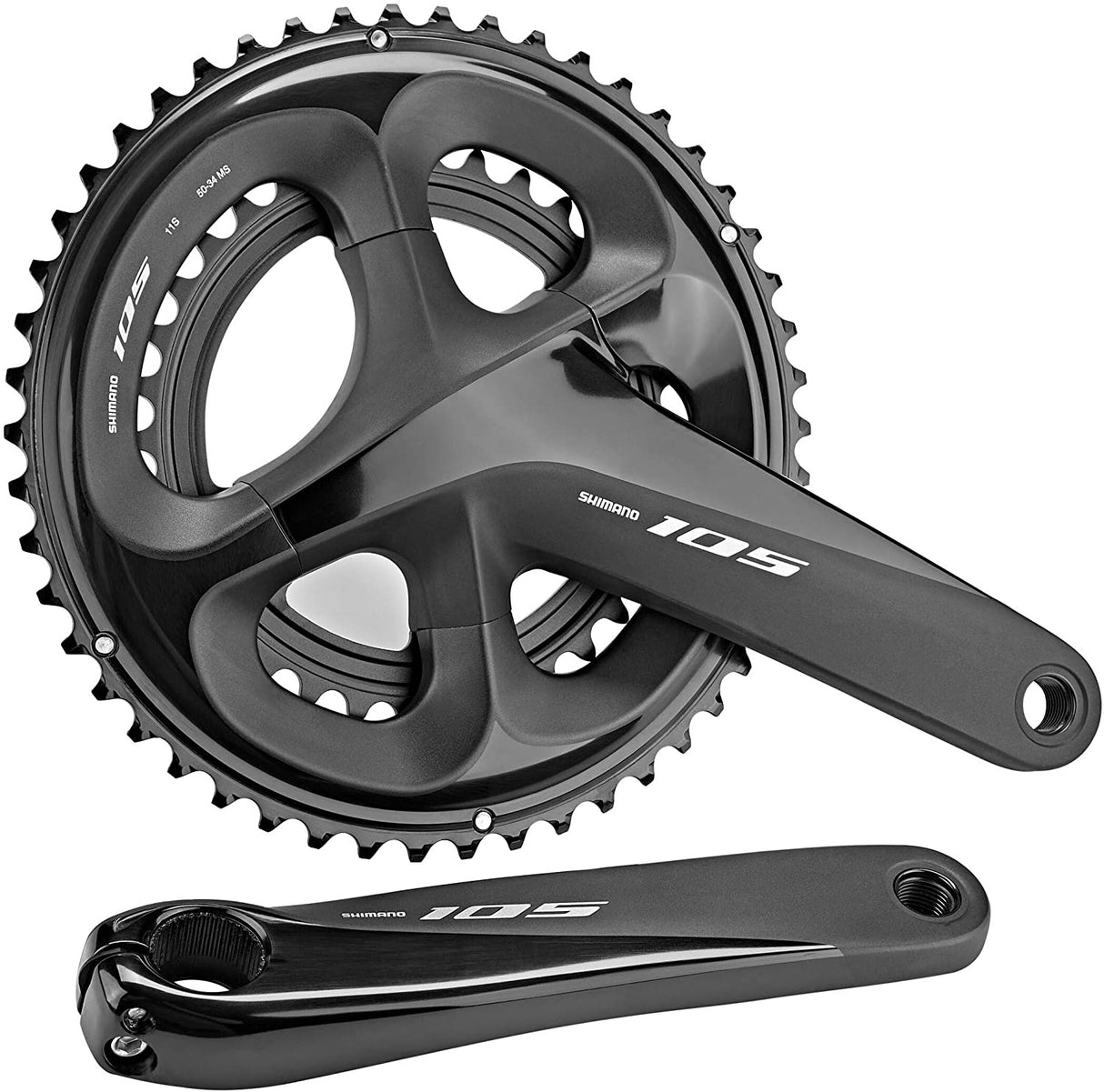 Shimano 105 FC-R7000 170mm 11-Speed Crankset - Black