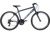 Carrera Axle V-Brake 27.5"-Wheels Unisex Hybrid Bike - 18in Medium - Navy