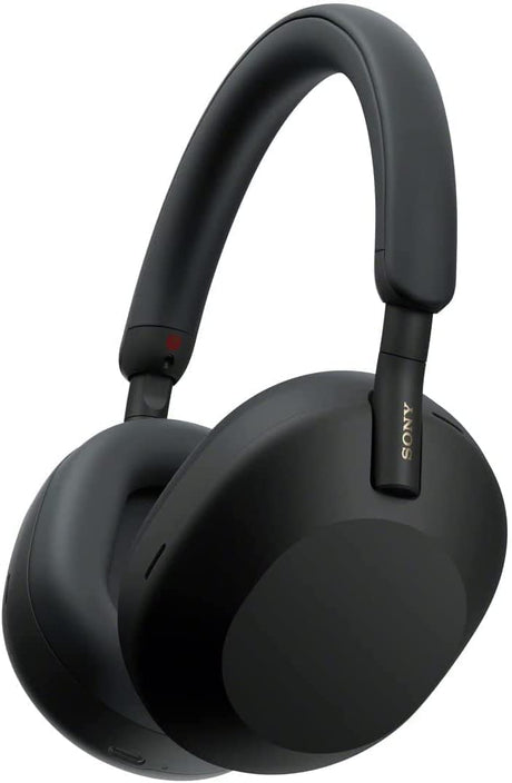 Sony WH-1000XM5 Noise Cancelling Wireless Smart Over Ear Headphones - Black - Kazoop 