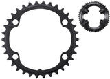 Shimano Bike Replacement Parts Ultegra R8100 Chainring 50 Teeth NK - Black