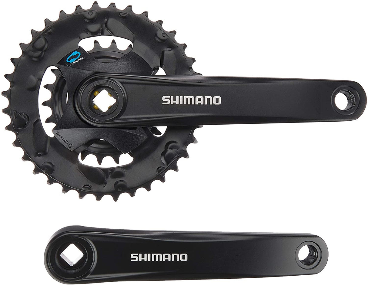 Shimano FC-M315 Altus 36/22 7/8-Speed 170 mm Chainset - Black