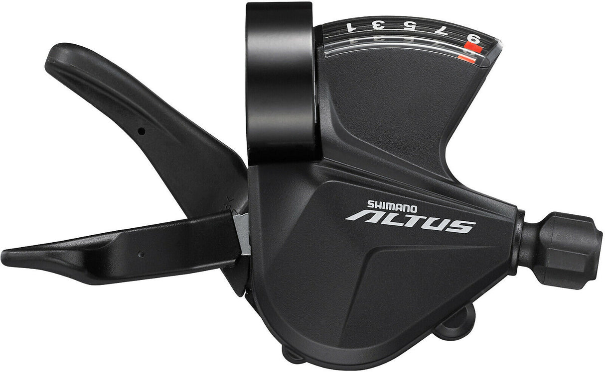Shimano SL-M2010-9R Altus Shift Lever Band On 9-Speed Right Hand - Black