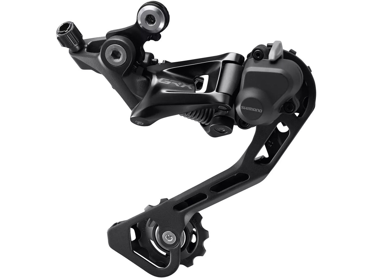 Shimano GRX RD-RX400 10-Speed Bike Rear Derailleur SGS For Double - Black