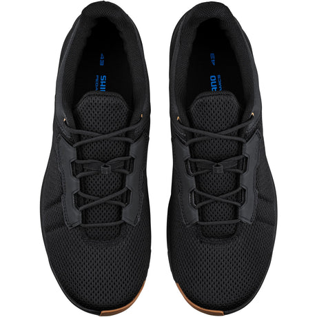 Shimano EX300 Mens Lace-Up Lo-Top Synthetics Mesh Shoes - Size 47 - Black