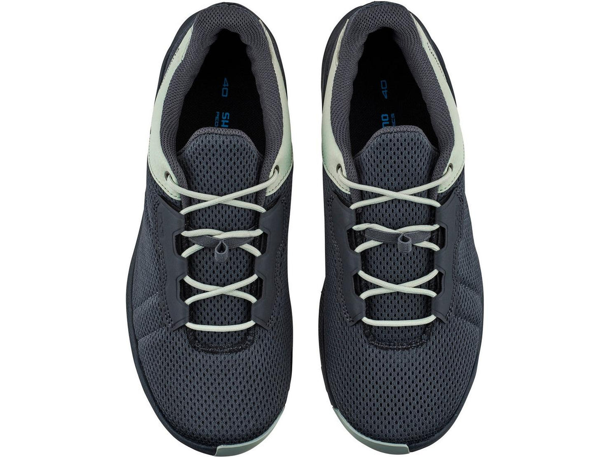 Shimano EX300W Women's City/Touring SPD Cycling Shoes - Size 38 - Grey/Mint