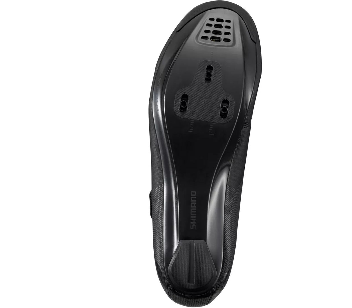 Shimano RC1 Unisex 3-Strap Road Lightweight Cycling Shoes - Black - EU 43