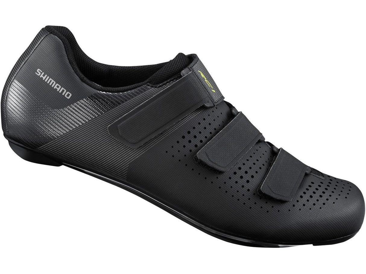 Shimano RC1 Womens Synthetic Leather Road Cycling Shoe - Black - Size 36