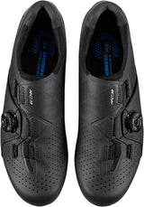Shimano RC3 SH-RC300 Mens Synthetic Road Cycling Shoes - Black - Size 45