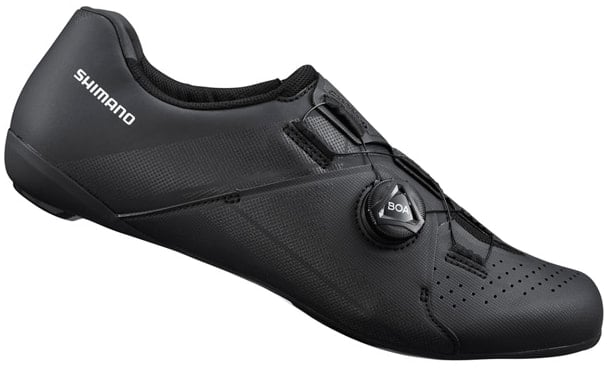 Shimano RC300 Mens Synthetic BOA Dial Road Bike Cycling Shoes Black Size 41