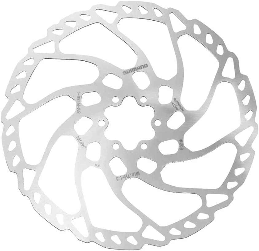 Shimano SLX SM-RT66 203mm 6-Bolt Bike Break Disc - Silver