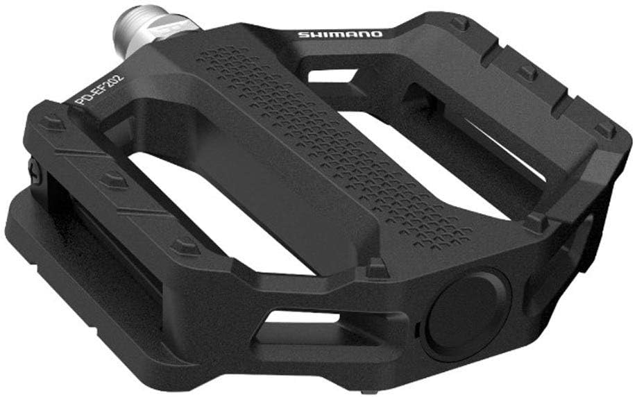 Shimano PD-EF202 MTB Flat Extra-Wide Cylcing Pedals - Black