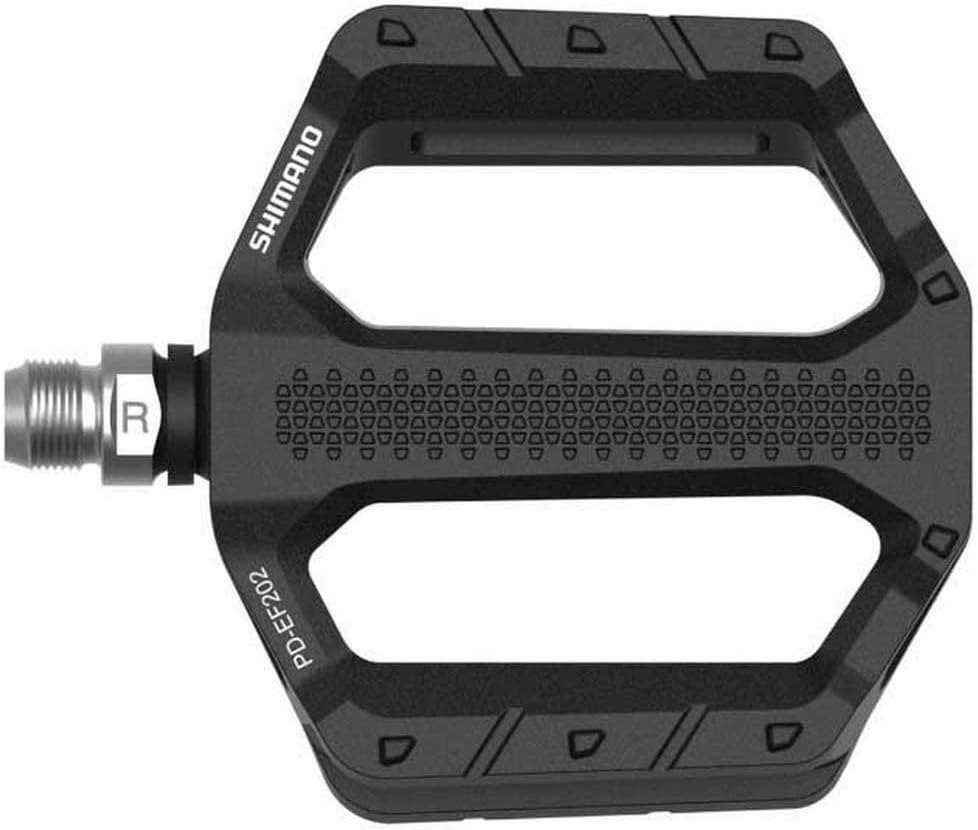Shimano PD-EF202 MTB Flat Extra-Wide Cylcing Pedals - Black