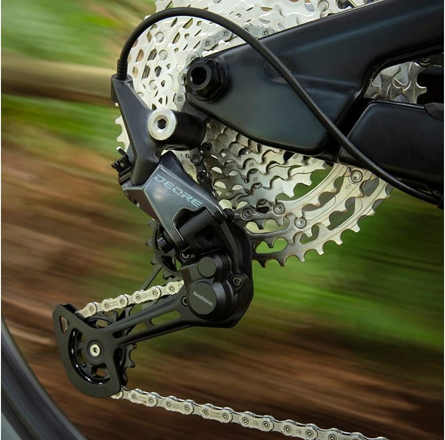 Shimano Deore RDM6100 Rear Derailleur 12S 13T-Pulleys Shadow SGS Long Cage