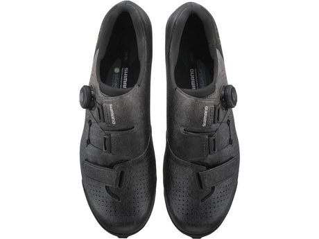 Shimano RX8 Mens Synthetic BOA Fastening Bike Cycling Shoes Black - Size 45