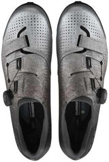Shimano RX8 (RX801) Unisex Adult Cycling Shoes - Silver/Black - Size 42 EU