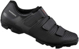 Shimano XC1 XC100 SPD Unisex Training Velcro Cycling Shoes - Black - EU 48