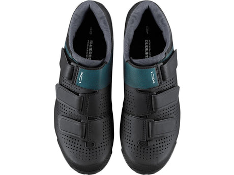 Shimano XC100 Synthetic Leather Women's Road Cycling Shoes Black - Size 38