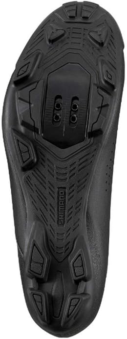 Shimano XC300 Mens Synthetic BOA L6 Bike Cycling Shoes Size 43 Wide - Black