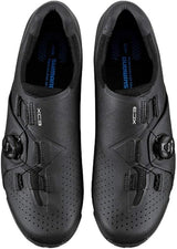 Shimano XC300 Mens Synthetic BOA L6 Bike Cycling Shoes Size 43 Wide - Black