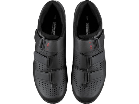 Shimano XC100 SPD MTB Mens Synthetic Road Cycling Shoes - Black - Size 42