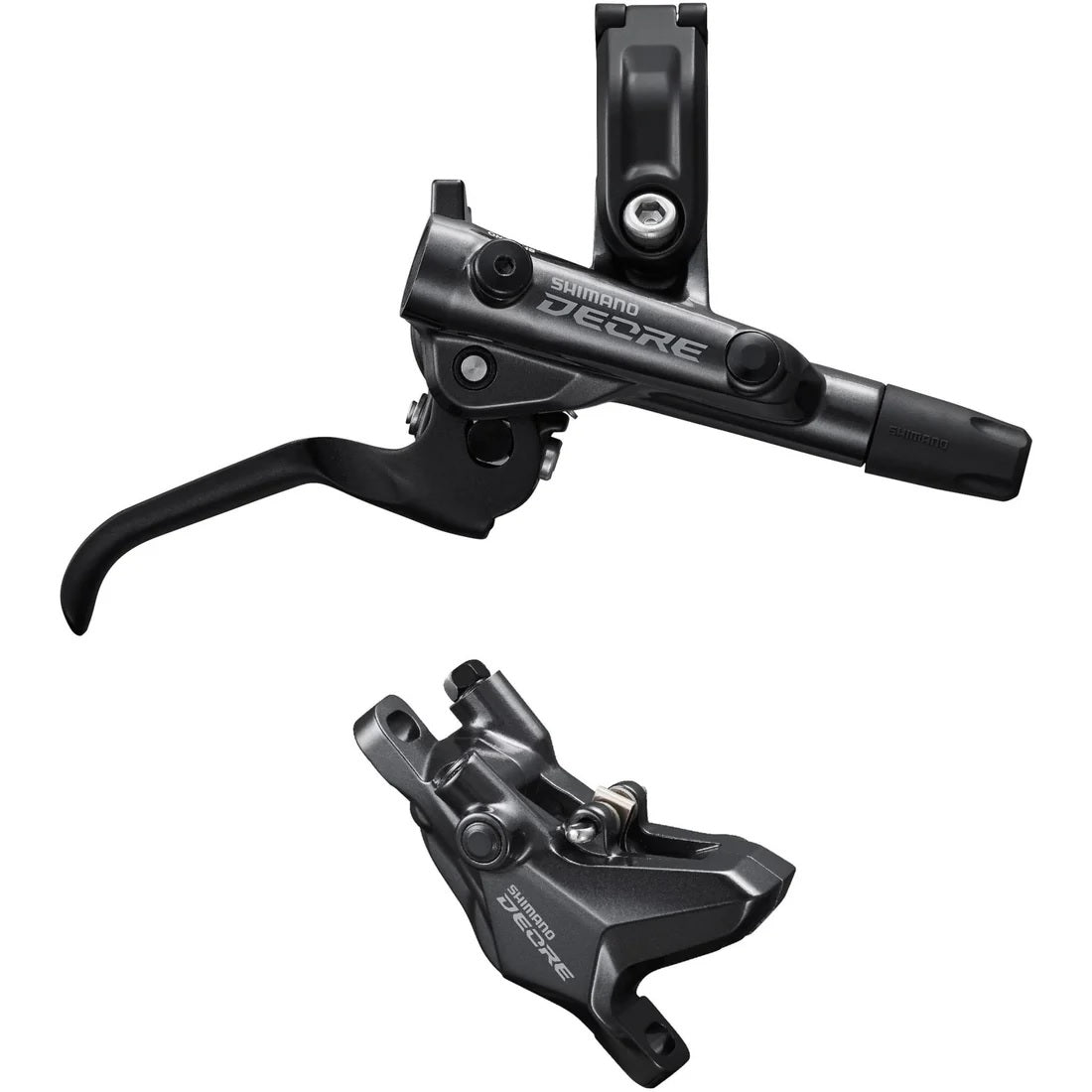 Shimano Deore BR-M6100/BL-M6100 Bled Brake Lever/Post Mount 2 Pot calliper