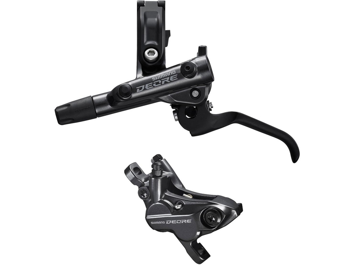 Shimano Deore BR-M6120/BL-M6100 4 Piston Calliper Disc Brake Set Front Right