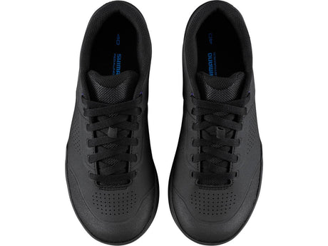 Shimano GR5 Synthetic Womens Flat Pedal MTB Cycling Shoes Size 41 EU - Black