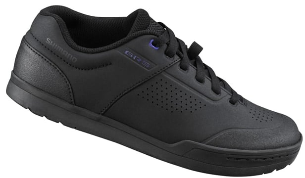 Shimano GR5W Womens Synthetic MTB Cycling Flat Pedal Shoes Size 39 - Black