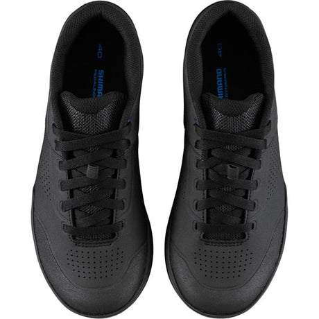 Shimano GR5W Womens Synthetic MTB Cycling Flat Pedal Shoes Size 39 - Black