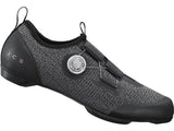 Shimano IC5 Mens Synthetic BOA L6 Dial Bike Cycling Shoes - Black - Size 43
